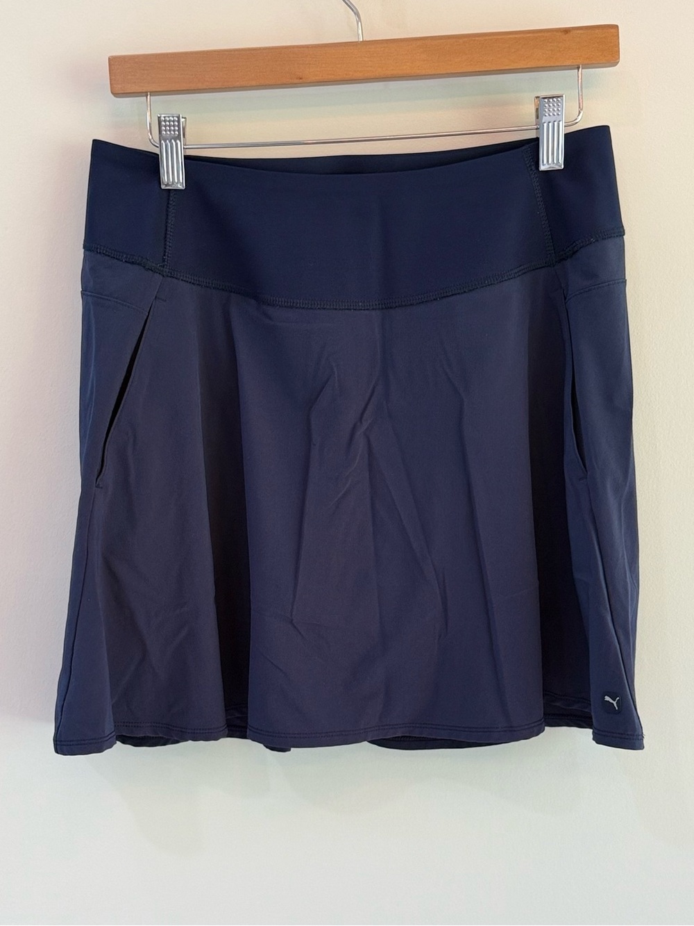 Puma Navy A-Line Athletic Golf/Tennis Skort